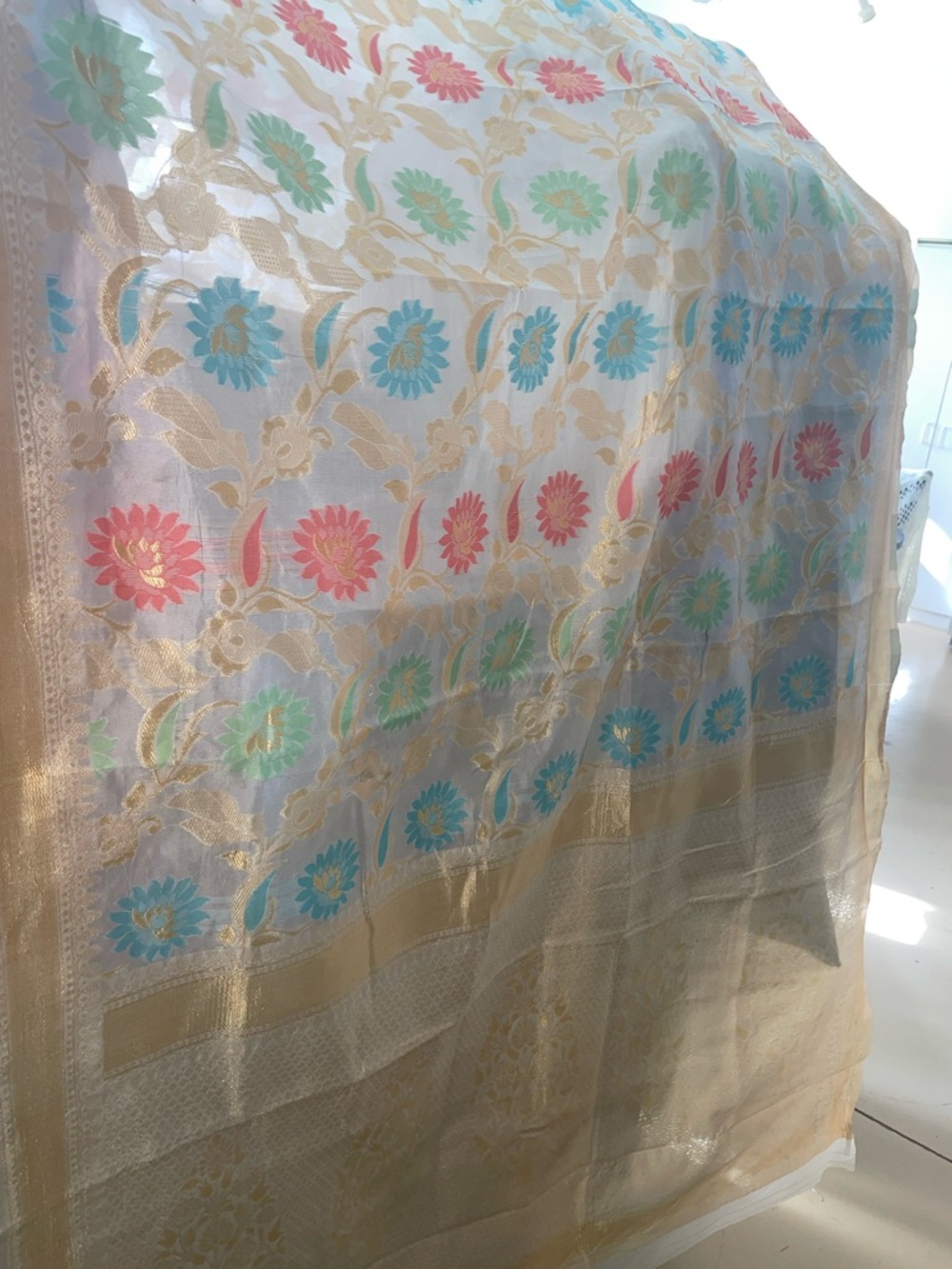 Silk Saree Floral (Updated Pics)